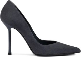 Le Silla 100 mm Bella suède pumps - Grijs