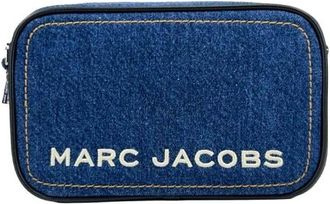 Marc Jacobs Denim Cosmetische Tas - Dames - Tassen - Blauw - Maat: ONE Size Denim
