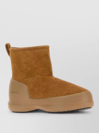 Moon Boot suede mezzaluna mid ankle boots