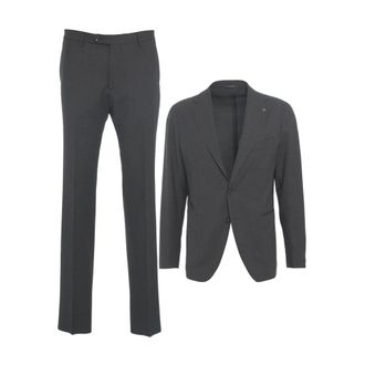 Tagliatore Heren, Pakken, Grijs, Maat: 2XL Leer