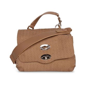 Zanellato Handbags, female, Beige, Size: ONE SIZE Postina Baby Top Handle Bag