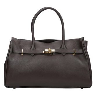 Estro & Luminara Shopper 2429-02-1295 - female - Estro - Handbags - Brown - ONE SIZE - Bags