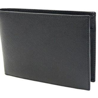 Prada Pre-owned Wallets, male, Black, Size: ONE SIZE Pre-owned Vintage Wallet (bi-fold)