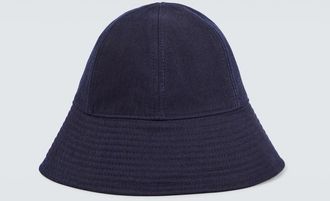 Jil Sander Cotton bucket hat