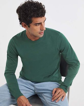 Jacamo Long Sleeve Crew Neck T-Shirt