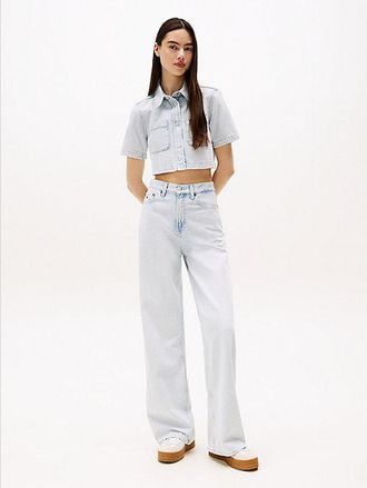 Tommy Hilfiger Claire High Rise Wide Leg Jeans
