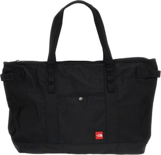 The North Face Black Recycled Synthetic Large Red Box Tote Bag