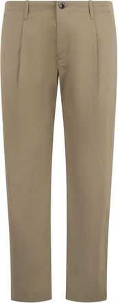 Nine In The Morning Rechte Katoenen Broek - Heren - Chinos - Beige - XL - Katoen - Broeken