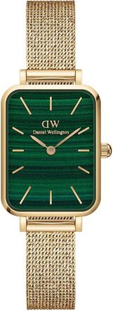 Daniel Wellington Womens DW00100561 Ladies Quadro Pressed Evergold Gold 20mm Watch - One Size