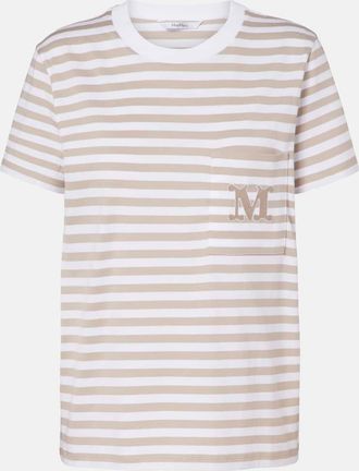 Max Mara T-shirt Oboli in jersey di cotone