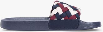 Tommy Hilfiger Womens Woven Pool Slide - Multi - US 6.5 / EU 37