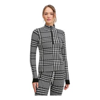 Newland T-Neck Longsleeve - Dames - Sport - Zwart - Maat: XS Tweed