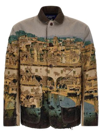 Junya Watanabe Multicolor Jacquard Jacket