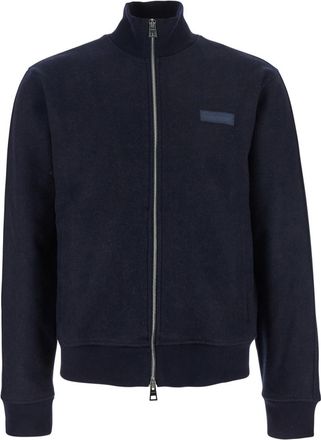 Givenchy Navy Blue Logo Jackets