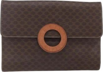 Celine Pre-owned Vintage Cross Body Bag - Dames - Vintage Schoudertas - Bruin - ONE Size - Vintage