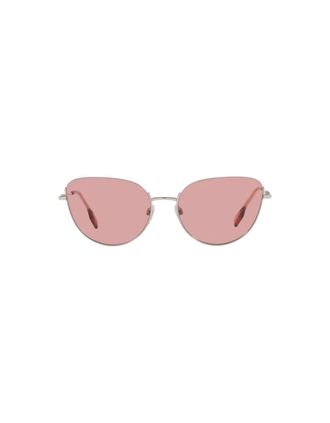 Burberry Womens Burberry Harper Silver Sunglasses - Size: ONE size