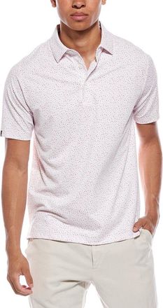 Callaway All Over Micro Floral Print Polo Shirt