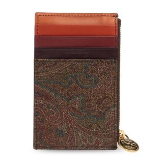 Etro Etro, Wallets & Cardholders, female, Multicolor, Size: ONE SIZE Card holder with logo