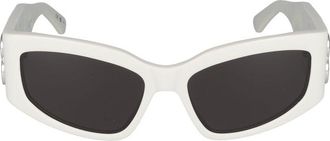 Balenciaga Sunglasses Balenciaga Bb0321 S 005 White White Grey /17/125