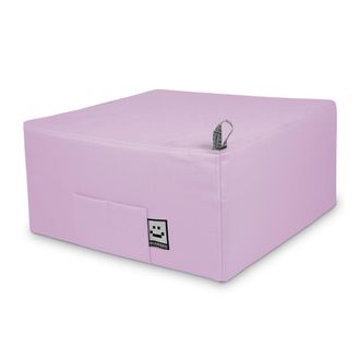 Happers Happers - Puff Cama Individual Para Una Persona Polipiel Lavanda &Uacute;nico Lavanda