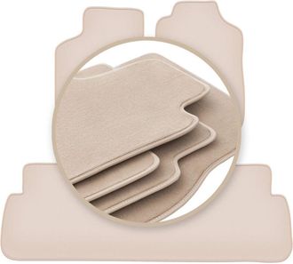 OEM Alfombrillas Beige Premium Para: Saab 9-5 I Familiar, Sed&aacute;n 1997-2009