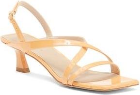 Stuart Weitzman Oasis 50 Slingback Sandal in Mango at Nordstrom Rack