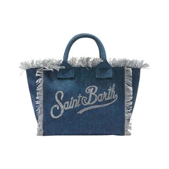 MC2 Saint Barth Tote Bags, female, Blue, Size: ONE SIZE Colette Bag
