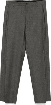 Maison Margiela Pantaloni in lana vergine - Grigio