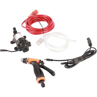 OEM Kit Port&aacute;til De Lavado El&eacute;ctrico Para Coches, Bomba De Agua De Alta Presi&oacute;n De 12 V Y 80 W Para Lavar Coches, Mascotas, Ventanas, Regar Y Acampar -cre