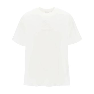 Burberry Embossed Logo T-Shirt - male - Burberry - T-Shirts - White - M - Tops