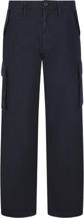 Burberry Navy Blue Cargo Trousers