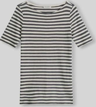 Marc O'Polo Regular Fit T-Shirt aus reiner Baumwolle in Mittelgrau, Gr&ouml;&szlig;e XXL