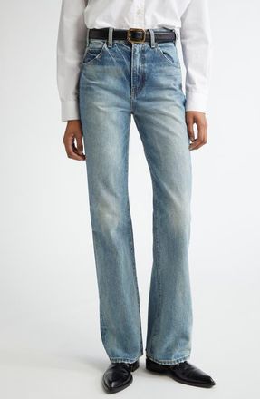 Nili Lotan Joan High Waist Jeans in Summer Wash at Nordstrom, Size 29