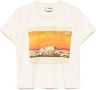 Monse T-shirt Postcard - Toni neutri