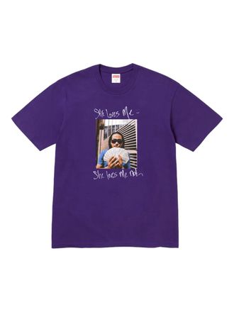 SUPREME Max B T-shirt - Paars