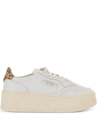 Autry Platform Low Woman Leat/Ponysp