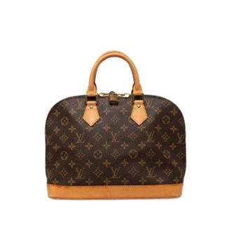 Louis Vuitton Pre-owned Vintage Canvas Handbag - Dames - Pre-owned - Bruin - Maat: ONE Size
