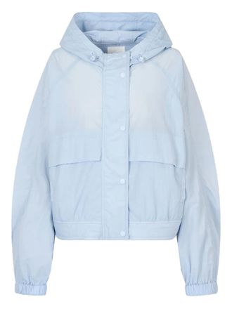 STUDIO TOMBOY Cropped jack met capuchon - Blauw