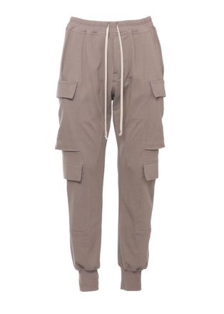 Rick Owens Brown Mastodon Megacargo Cotton Cargo Pants