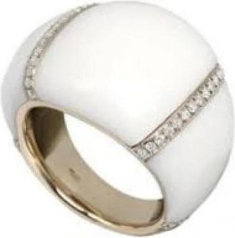 CHANTECLER Rendez-Vous Ring - Dames - Ringen - Wit - 53 MM - Accessoires