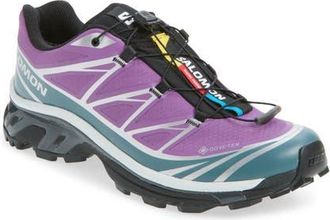 Salomon XT-6 Gore-Tex Waterproof Sneaker in Concord Grape/Stormy Weather at Nordstrom, Size 11.5 Womens