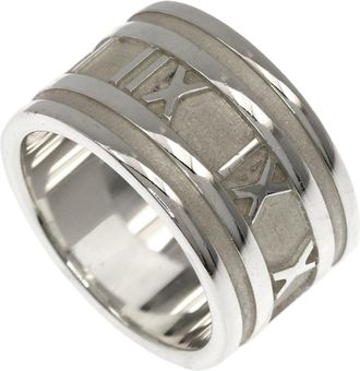 Tiffany & Co. Silver Silver Band Ring (Pre-Owned)