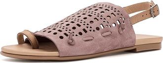 Miz Mooz Ryze Womens Sandals Blush : EU 42 (US Womens 10.5-11) B - Medium, Suede