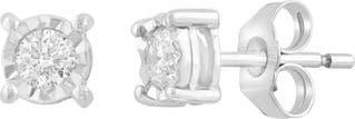 Effy Diamond Stud Earrings in Silver/Diamond at Nordstrom Rack