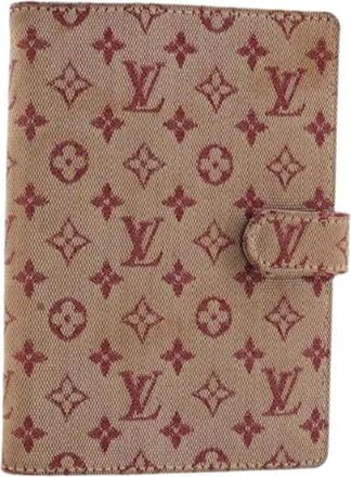 Louis Vuitton Pre-owned Day Planner Cover - Dames - Vintage Accessoires - Rood - ONE Size - Vintage