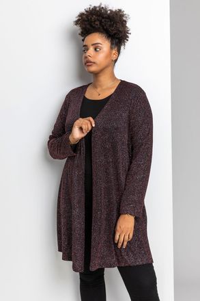 Roman Longline Shimmer Kimono