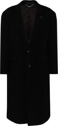 Songzio single-breasted coat - Black