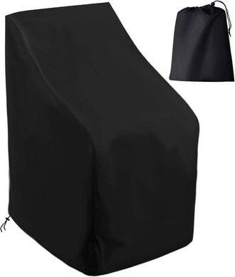 No Brand Fundas Para Sillas De Exterior, Impermeables, De 210d, Para Muebles De Patio Con Protecci&oacute;n Contra La Intemperie (63,5 Cm De Ancho X 63,5 Cm De Profun