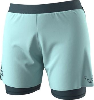 Dynafit Alpine Pro 2/1 Shorts Laufshorts f&uuml;r Damen | t&uuml;rkis/blau