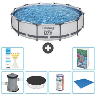 Bestway Piscina Bestway Steel Pro Max Redonda - 366x76 Cm - 7-piezas S341